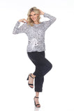 Pauline Top L/S - Cheetah Spots - CARINE