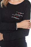 Sara Top - Black - CARINE