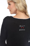 Sara Top - Black - CARINE