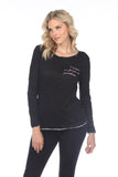 Sara Top - Black - CARINE