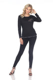 Sara Top - Black - CARINE