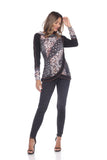 Patricia Top - Dark Leopard - CARINE