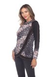 Patricia Top - Dark Leopard - CARINE