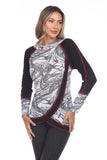 Patricia Top - Swirl Sketch - CARINE